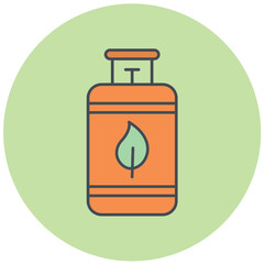 Bio gas Icon Design