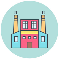 Factory Icon Design