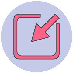 Minimize Icon Design