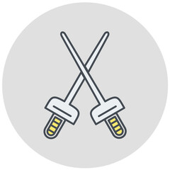 Fencing Icon Design