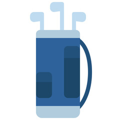 Golf Club Bag Icon