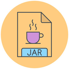 JAR File Format Icon Design