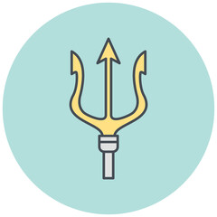 Trident Icon Design