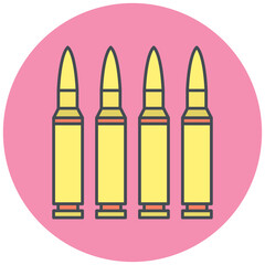 Bullets Icon Design