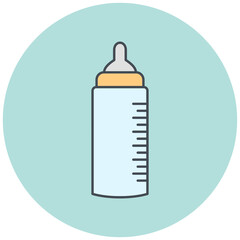 Baby Bottle Icon Design