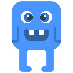 Square Monster Icon