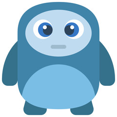 Soft Rectangle Monster Icon