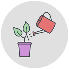 Obraz premium Watering Icon Design