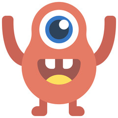 Pear Shape Monster Icon