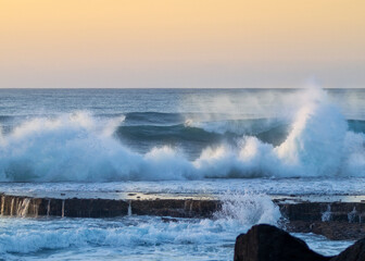 waves in the north of Gran Canaria