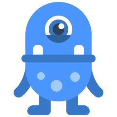 Big Chin Monster Icon