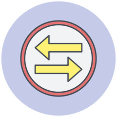 Left Right Icon Design