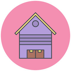 Shed Icon Design