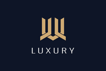 W Luxury Logo Design 