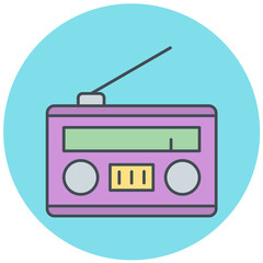 Radio Icon Design