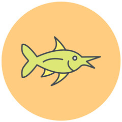 Swordfish Icon Design