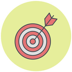 Goal Target Icon Design