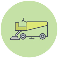 Ice Resurfacer Icon Design