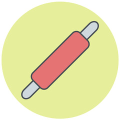 Rolling Pin Icon Design