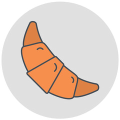 Croissant Icon Design