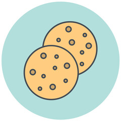 Flat Bred Icon Design