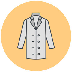 Lab Coat Icon Design