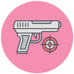 Shooting Game Icon Design