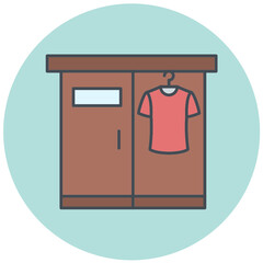 Changing Room Icon Design