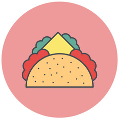 Taco Icon Design