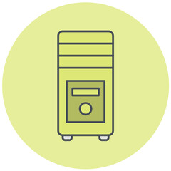 Computer Case Icon Design