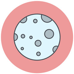 Moon Icon Design