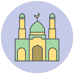 Mosque Icon Design