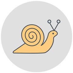 Snail Icon Design