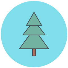 Pine Tree Icon Design