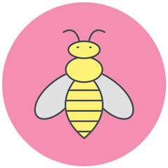 Bee Icon Design