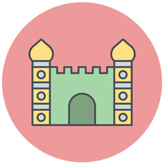 Obraz premium Minaret Icon Design