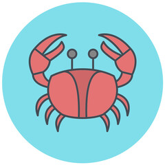 Crab Icon Design
