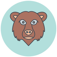 Bear Icon Design