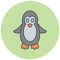 Penguin Icon Design