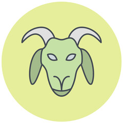 Goat Icon Design
