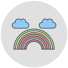 Rainbow Icon Design