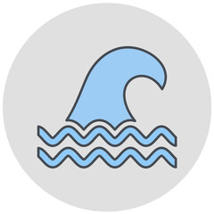 Obraz premium Wave Icon Design