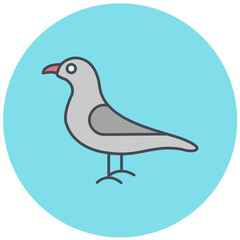 Seagull Icon Design