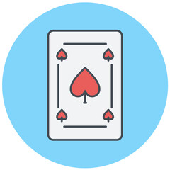 Playing Card Icon Design