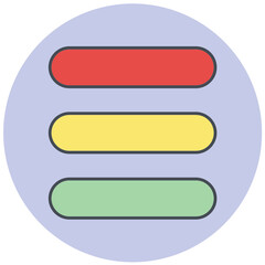 Obraz premium Menu Icon Design