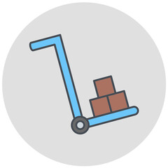 Trolley Icon Design