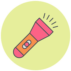 Flashlight Icon Design
