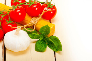 Italian basic pasta ingredients