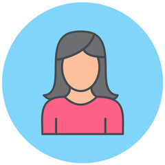 Woman Icon Design