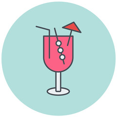 Cocktail Icon Design